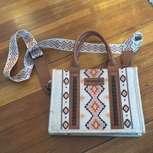 Southwestern print crossbody Wrangler purse